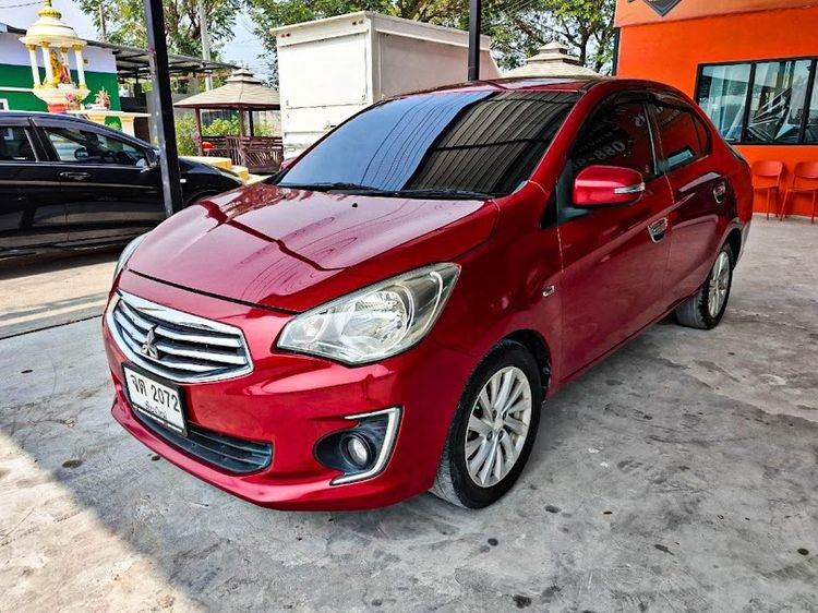 รถ Mitsubishi Attrage 1.2 GLS สี แดง