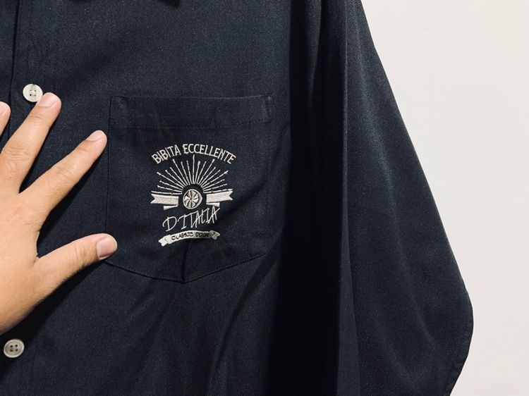 เสื้อเชิ้ต HAWAII BACK NUMBER แท้ 💯 size M อก 22.5 ยาว 28.5 สภาพดีมาก งานปักสวย ทรงสวย เนื้อผ้าดีมาก หายากน่าสะสมครับ รูปที่ 4