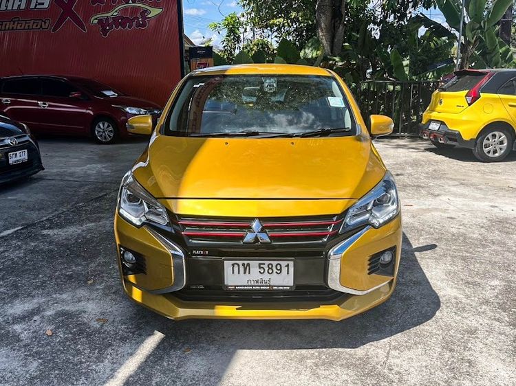 Mitsubishi Mirage 2019 1.2 GLS Sedan เบนซิน ไม่ติดแก๊ส เกียร์อัตโนมัติ เหลือง รูปที่ 2