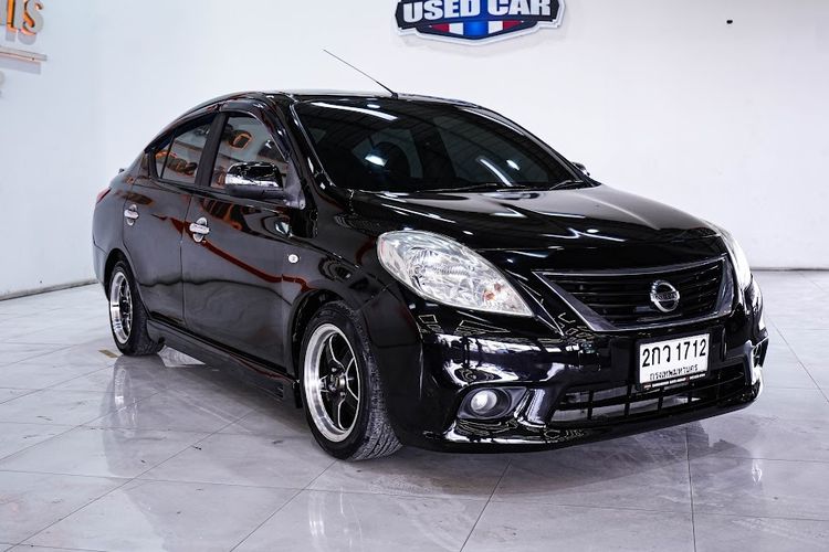 Nissan Almera 2013 1.2 VL Sedan เบนซิน ไม่ติดแก๊ส เกียร์อัตโนมัติ ดำ รูปที่ 3