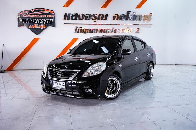 รถ Nissan Almera 1.2 VL สี ดำ