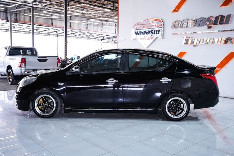 Nissan Almera 2013 1.2 VL Sedan เบนซิน ไม่ติดแก๊ส เกียร์อัตโนมัติ ดำ รูปที่ 4