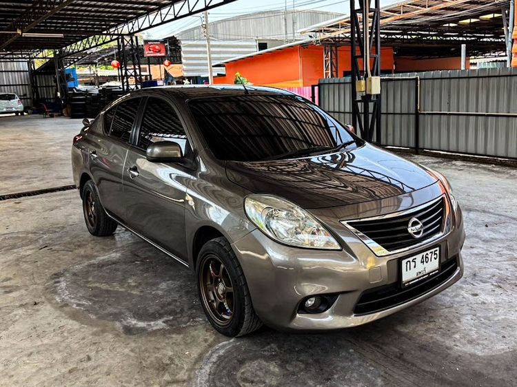 Nissan Almera 2012 1.2 VL Sedan เบนซิน ไม่ติดแก๊ส เกียร์อัตโนมัติ เทา รูปที่ 3