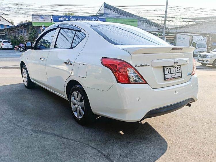 Nissan Almera 2015 1.2 E Sedan เบนซิน ไม่ติดแก๊ส เกียร์อัตโนมัติ ขาว รูปที่ 4