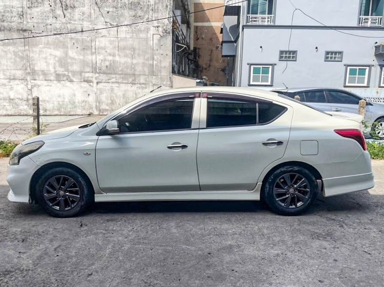 Nissan Almera 2016 1.2 E Sportech Sedan เบนซิน ไม่ติดแก๊ส เกียร์อัตโนมัติ ขาว รูปที่ 4