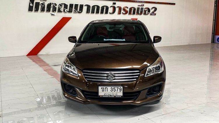 Suzuki Ciaz 2018 1.2 GL Sedan เบนซิน ไม่ติดแก๊ส เกียร์อัตโนมัติ น้ำตาล รูปที่ 2