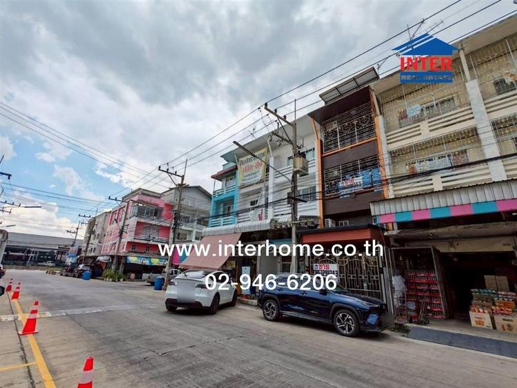 อาคารพาณิชย์ 4.5 ชั้น 17 ตร.ว. อาคารพาณิชย์ ใกล้ตลาดไท ถนนพหลโยธิน ถนนคลองหลวง คลองหลวง ปทุมธานี