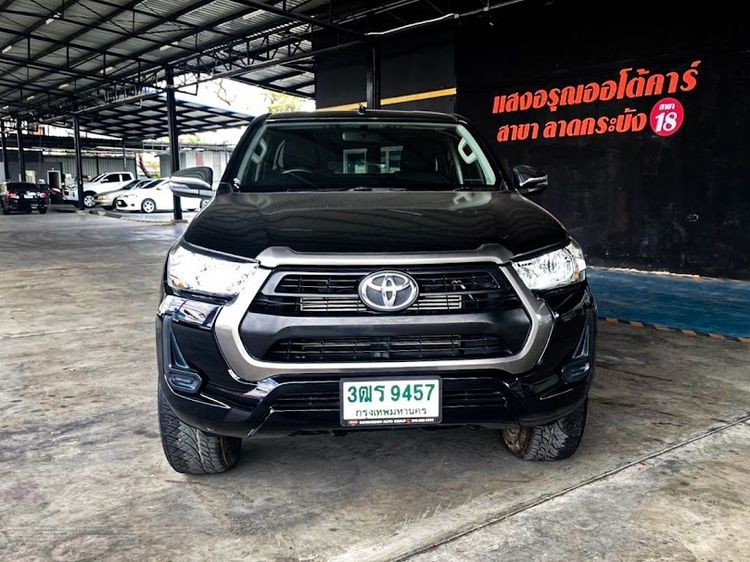 Toyota Hilux Revo 2020 Smart Cab 2.4 Entry Prerunner Pickup ดีเซล ไม่ติดแก๊ส เกียร์ธรรมดา ดำ รูปที่ 2