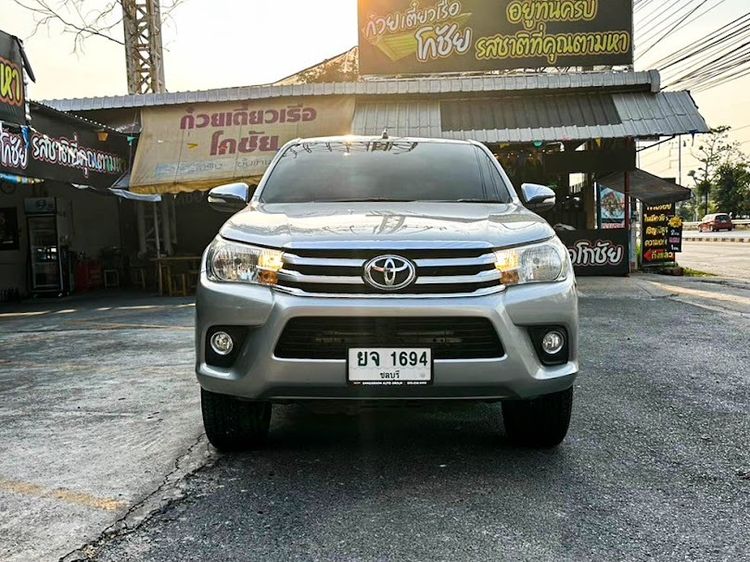 Toyota Hilux Revo 2016 2.4 E Prerunner Pickup ดีเซล ไม่ติดแก๊ส เกียร์ธรรมดา บรอนซ์เงิน รูปที่ 2