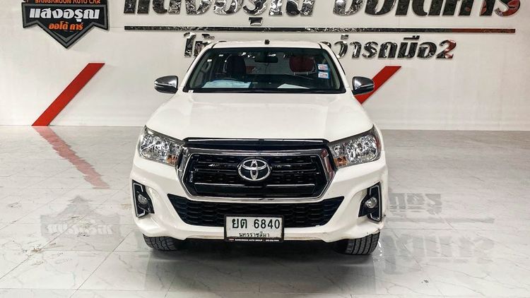 Toyota Hilux Revo 2020 2.4 J Plus Prerunner Pickup ดีเซล ไม่ติดแก๊ส เกียร์ธรรมดา ขาว รูปที่ 2