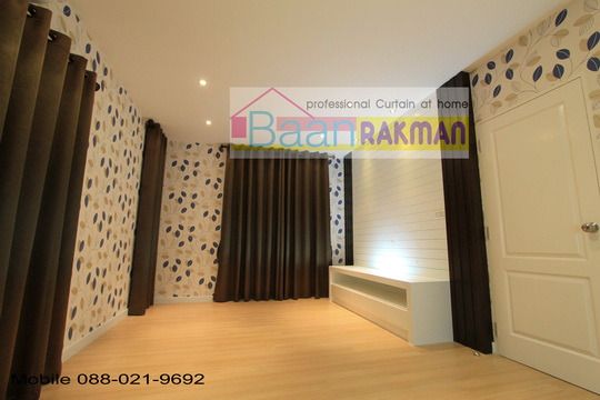 ช่างติดตั้งผ้าม่านมาเอง รับทำผ้าม่านตกแต่งบ้านที่คุณรัก ด้วยผ้าม่านหลากหลายสไตล์ที่เป็นตัวคุณ รูปที่ 14