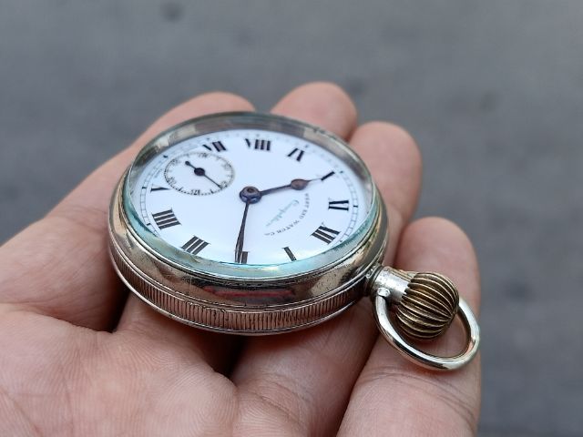 นาฬิกาพก West End Watch Co.หน้ากระเบื้องโบราณ รูปที่ 5