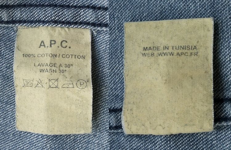 A.P.C. + JOHN TUNGATT แท้ รูปที่ 7