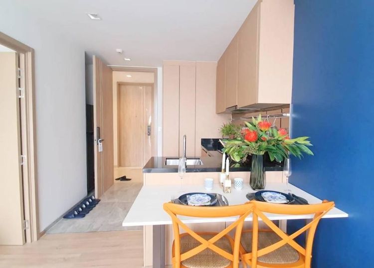 ตกแต่งครบ Sansiri 34 ตร.ม. 1 ห้องนอน 1 ห้องน้ำ คอนโดสำหรับ ขายใน พระโขนงเหนือ รูปที่ 2