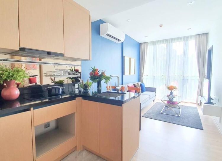 ตกแต่งครบ Sansiri 34 ตร.ม. 1 ห้องนอน 1 ห้องน้ำ คอนโดสำหรับ ขายใน พระโขนงเหนือ