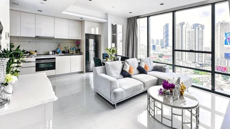 ตกแต่งครบ Land and Houses 64 ตร.ม. 1 ห้องนอน 1 ห้องน้ำ คอนโดสำหรับ ขายใน ยานนาวา รูปที่ 4