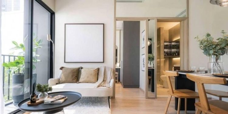 ตกแต่งครบ Noble Development 35 ตร.ม. 1 ห้องนอน 1 ห้องน้ำ คอนโดสำหรับ ขายใน ห้วยขวาง รูปที่ 2