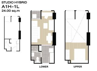 24 ตร.ม. สตูดิโอ 1 ห้องน้ำ คอนโดสำหรับ ขายใน หัวหมาก
