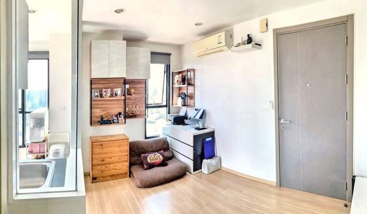 ตกแต่งครบ Sansiri 32 ตร.ม. 1 ห้องนอน 1 ห้องน้ำ คอนโดสำหรับ ขายใน หัวหมาก รูปที่ 4