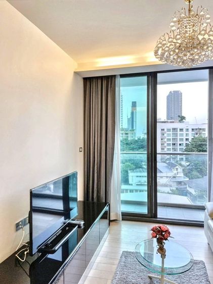 ตกแต่งครบ Sansiri 45 ตร.ม. 1 ห้องนอน 1 ห้องน้ำ คอนโดสำหรับ ขาย &amp; เช่าใน คลองเตยเหนือ รูปที่ 2