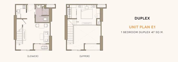 47 ตร.ม. 1 ห้องนอน 1 ห้องน้ำ คอนโดสำหรับ ขายใน รองเมือง