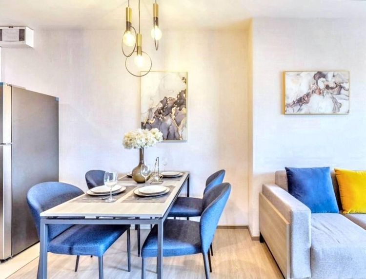 ตกแต่งครบ Sansiri 61 ตร.ม. 2 ห้องนอน 2 ห้องน้ำ คอนโดสำหรับ ขายใน บางกะปิ รูปที่ 2