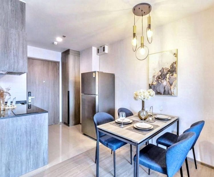 ตกแต่งครบ Sansiri 61 ตร.ม. 2 ห้องนอน 2 ห้องน้ำ คอนโดสำหรับ ขายใน บางกะปิ รูปที่ 3