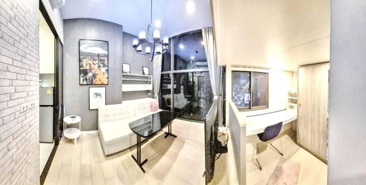 ตกแต่งครบ Chewathai 34 ตร.ม. 1 ห้องนอน 1 ห้องน้ำ คอนโดสำหรับ ขายใน มักกะสัน รูปที่ 3