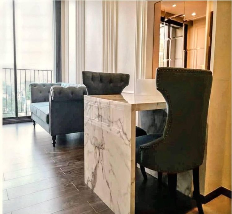 ตกแต่งครบ Sansiri 43 ตร.ม. 1 ห้องนอน 1 ห้องน้ำ คอนโดสำหรับ ขาย & เช่าใน คลองเตยเหนือ รูปที่ 2