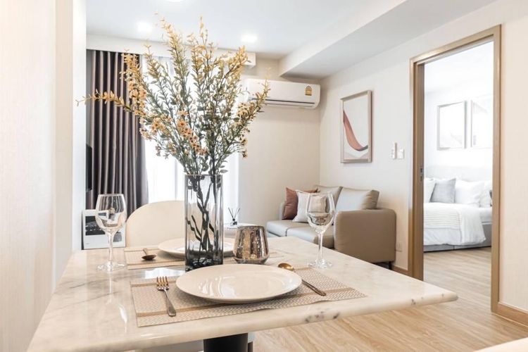 ตกแต่งครบ Major Development 46 ตร.ม. 1 ห้องนอน 1 ห้องน้ำ คอนโดสำหรับ ขายใน สามเสนใน รูปที่ 2