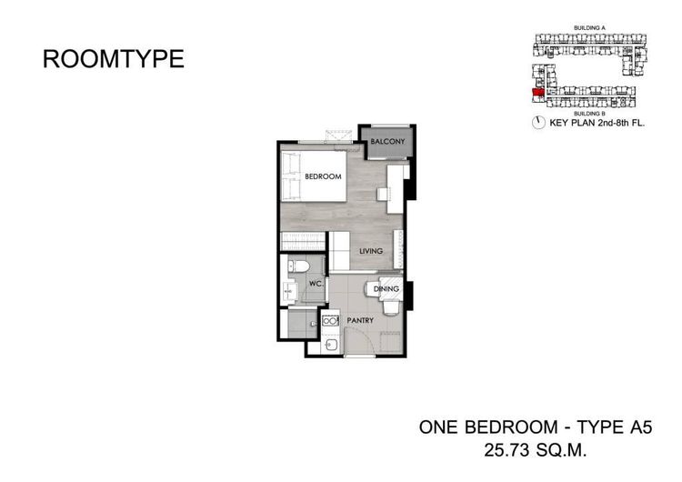 อื่นๆ 26 ตร.ม. 1 ห้องนอน 1 ห้องน้ำ คอนโดสำหรับ ขายใน บางนา