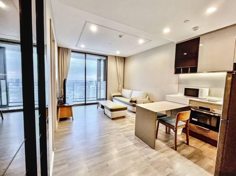 ตกแต่งครบ Land and Houses 47 ตร.ม. 1 ห้องนอน 1 ห้องน้ำ คอนโดสำหรับ ขาย &amp; เช่าใน บางซื่อ รูปที่ 2