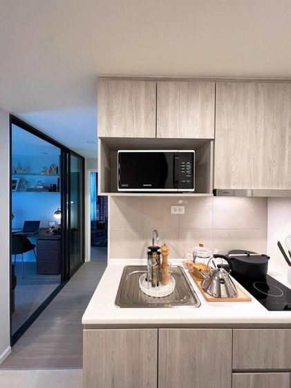 ตกแต่งครบ Grand Unity Development 44 ตร.ม. 1 ห้องนอน 1 ห้องน้ำ คอนโดสำหรับ ขายใน สมเด็จเจ้าพระยา รูปที่ 3