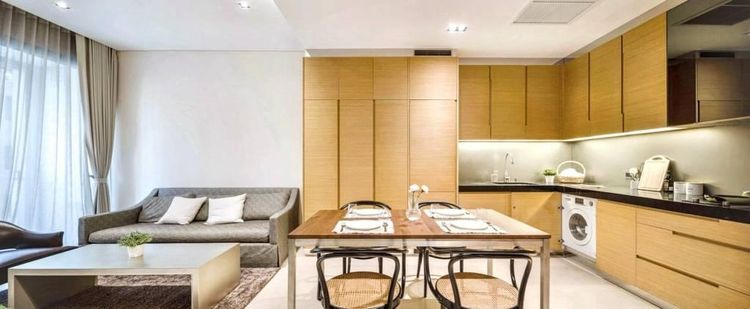 ตกแต่งครบ อื่นๆ 61 ตร.ม. 1 ห้องนอน 1 ห้องน้ำ คอนโดสำหรับ ขายใน สีลม รูปที่ 4