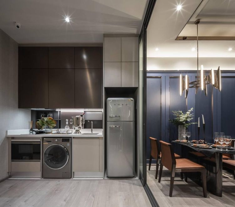 2022 AP (Thailand) 1 ห้องนอน 35.61 ตร.ม ดิ แอดเดรส สยาม-ราชเทวี รูปที่ 2