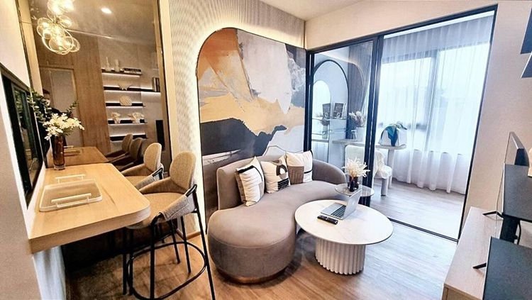 ตกแต่งครบ 2026 Sena Development 35 ตร.ม. 1 ห้องนอน 1 ห้องน้ำ คอนโดสำหรับ ขายใน ดาวคะนอง รูปที่ 2