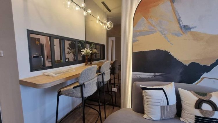 ตกแต่งครบ 2026 Sena Development 35 ตร.ม. 1 ห้องนอน 1 ห้องน้ำ คอนโดสำหรับ ขายใน ดาวคะนอง รูปที่ 3