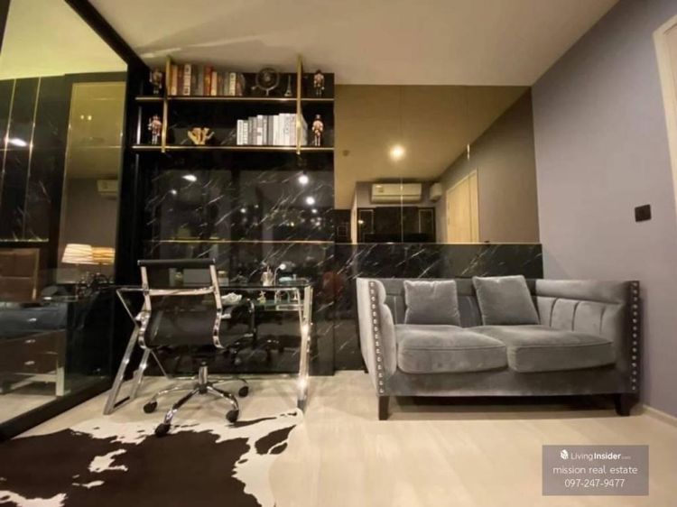 ตกแต่งครบ AP (Thailand) 35 ตร.ม. 1 ห้องนอน 1 ห้องน้ำ คอนโดสำหรับ ขายใน บางกะปิ รูปที่ 2