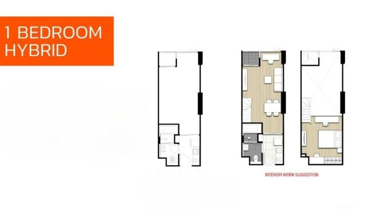2026 Ananda Development 1 ห้องนอนไฮบริด 1 ห้องน้ำ 45 ตร.ม. คัลเจอร์ ทองหล่อ