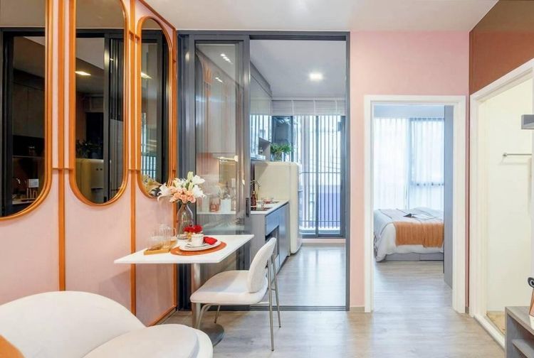 ตกแต่งครบ 2023 อื่นๆ 1 ห้องนอน 1 ห้องน้ำ 26.13 ตร.ม. โมดิซ ไรห์ม รามคำแหง รูปที่ 2