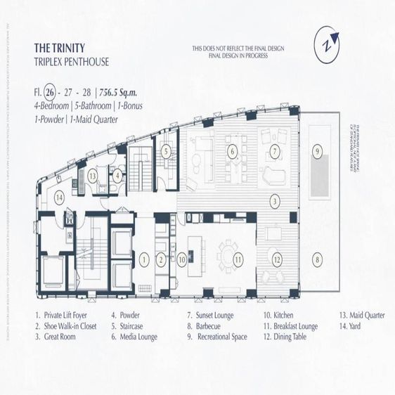 อื่นๆ 757 ตร.ม. 4 ห้องนอน 5 ห้องน้ำ คอนโดสำหรับ ขายใน คลองตันเหนือ
