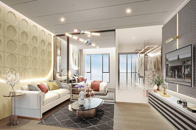 27 ตร.ม. สตูดิโอ 1 ห้องน้ำ คอนโดสำหรับ ขายใน พระโขนง