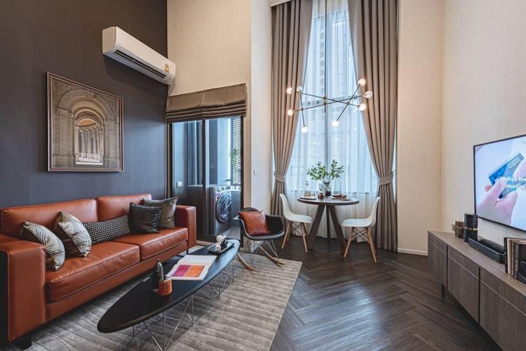 2019 Siamese Asset 1 ห้องนอนดูเพล็กซ์ 1 ห้องน้ำ 39.65 ตร.ม ไซมิส สุขุมวิท 48 รูปที่ 2