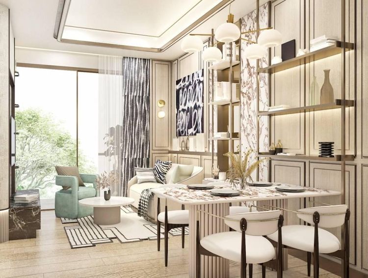 35 ตร.ม. 1 ห้องนอน 1 ห้องน้ำ คอนโดสำหรับ ขายใน สามเสนใน