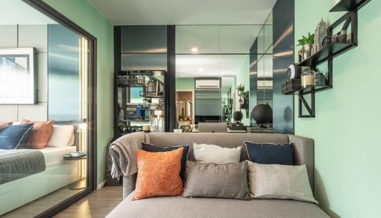 ตกแต่งครบ Grand Unity Development 24 ตร.ม. 1 ห้องนอน 1 ห้องน้ำ คอนโดสำหรับ ขายใน บางจาก รูปที่ 4