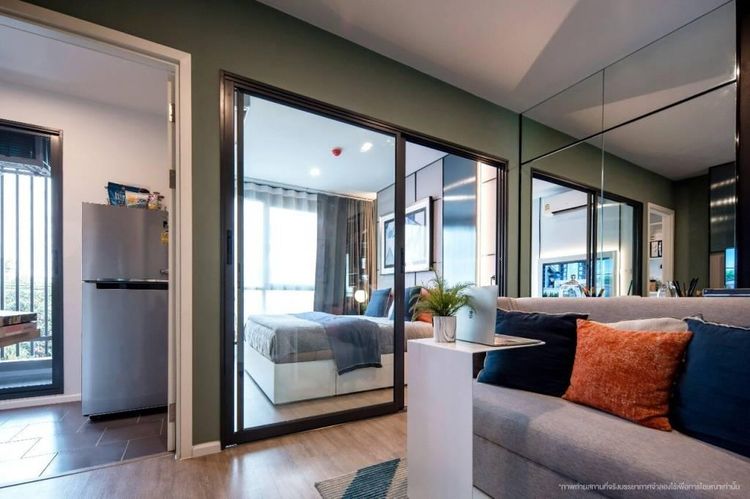 ตกแต่งครบ Grand Unity Development 28 ตร.ม. 1 ห้องนอน 1 ห้องน้ำ คอนโดสำหรับ ขายใน บางจาก