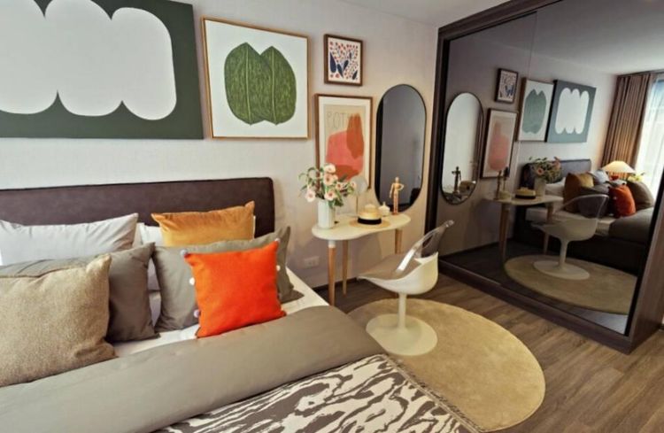 ตกแต่งครบ 2019 Ananda Development 58 ตร.ม. 2 ห้องนอน 2 ห้องน้ำ คอนโดสำหรับ ขายใน ถนนพญาไท รูปที่ 4