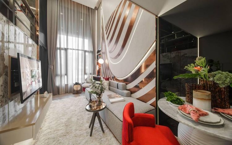 AP (Thailand) 55 ตร.ม. 1 ห้องนอน 1 ห้องน้ำ คอนโดสำหรับ ขายใน ดินแดง รูปที่ 3