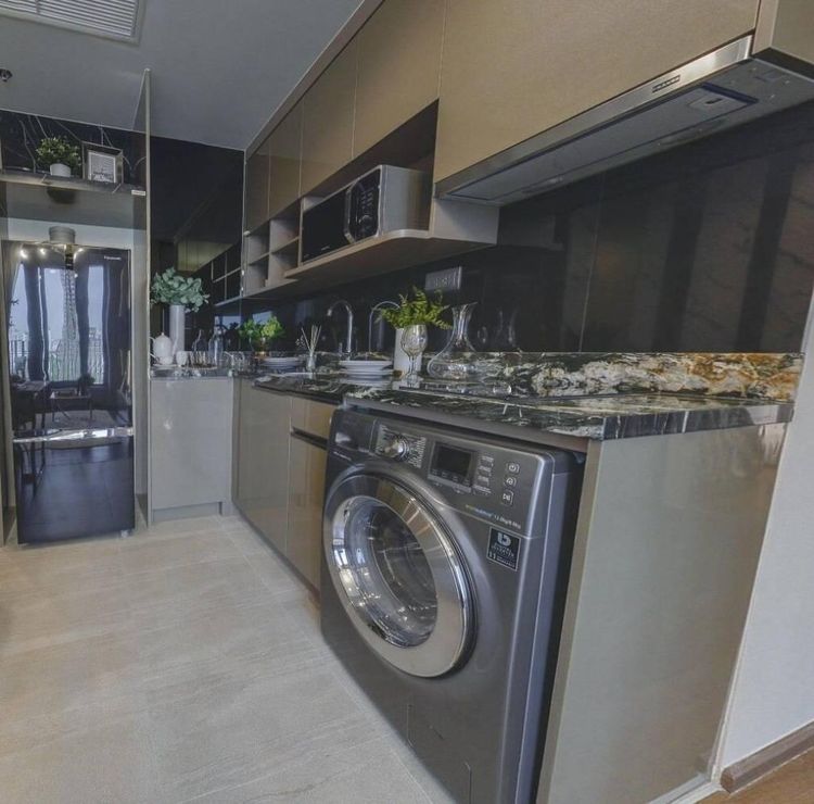 ตกแต่งครบ 2020 Ananda Development 1 ห้องนอนพลัส 1 ห้องน้ำ 46.03 ตร.ม. ไอดีโอ คิว สุขุมวิท 36 รูปที่ 4