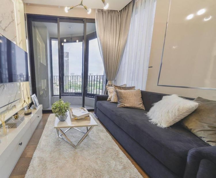 ตกแต่งครบ 2020 Ananda Development 1 ห้องนอนพลัส 1 ห้องน้ำ 44.48 ตร.ม. ไอดีโอ คิว สุขุมวิท 36 รูปที่ 2